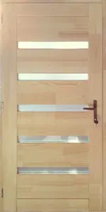 Tihany borovi fenyő fa bejárati ajtó (D)